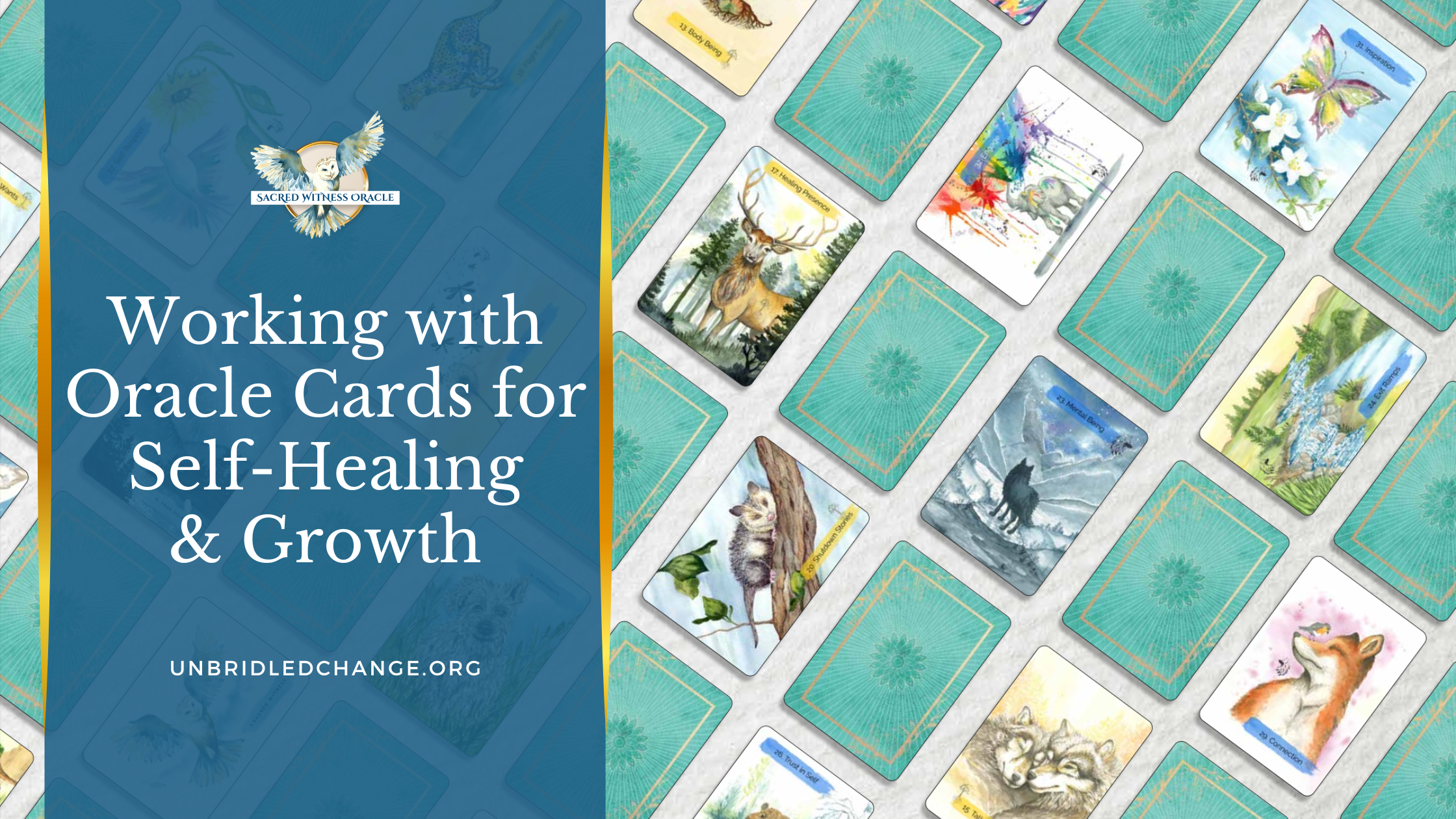 Working with Oracle Cards for Self-Healing and Growth