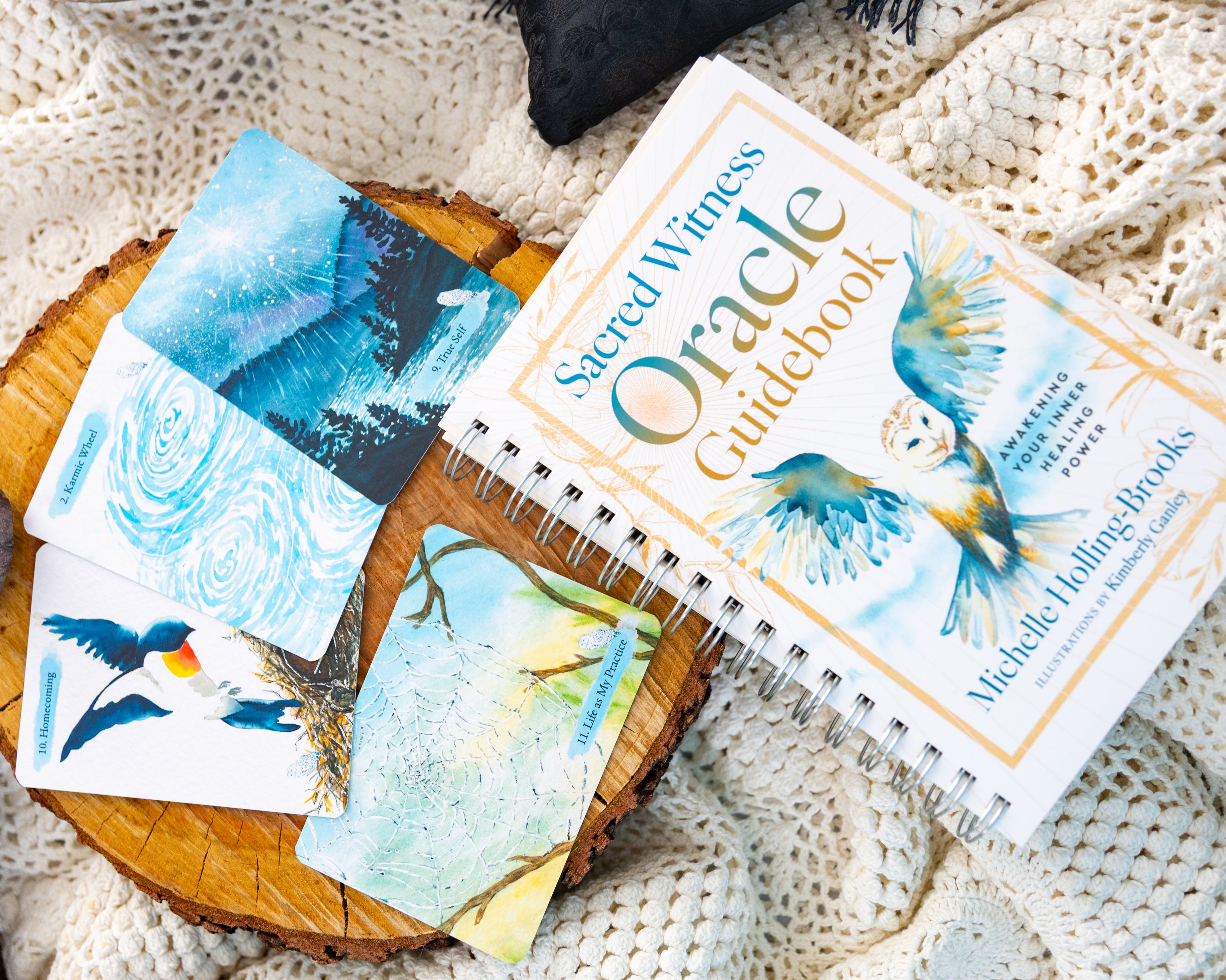 Deluxe Box Set: The Sacred Witness Oracle Guidebook and Deck