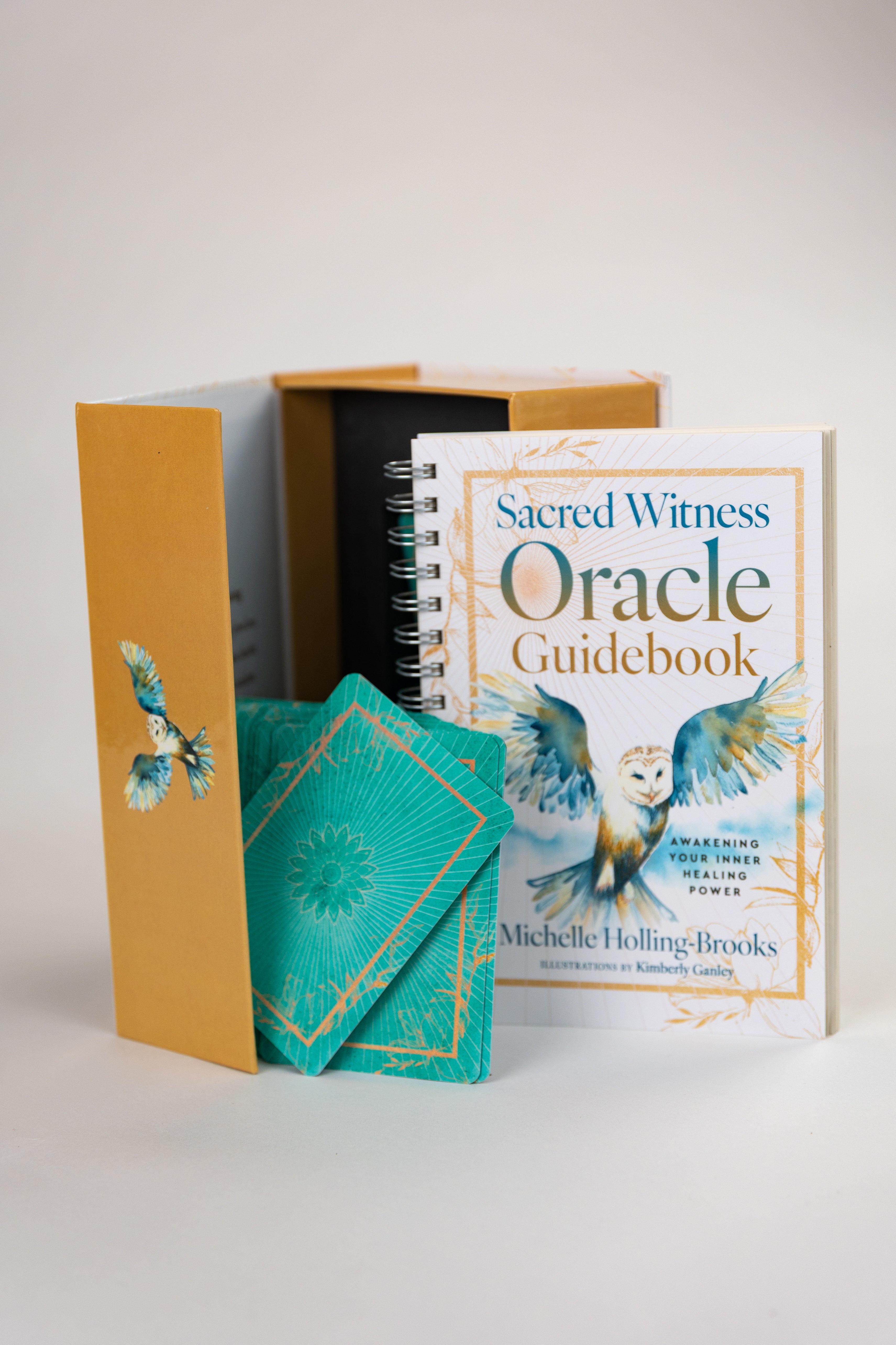 Deluxe Box Set: The Sacred Witness Oracle Guidebook and Deck