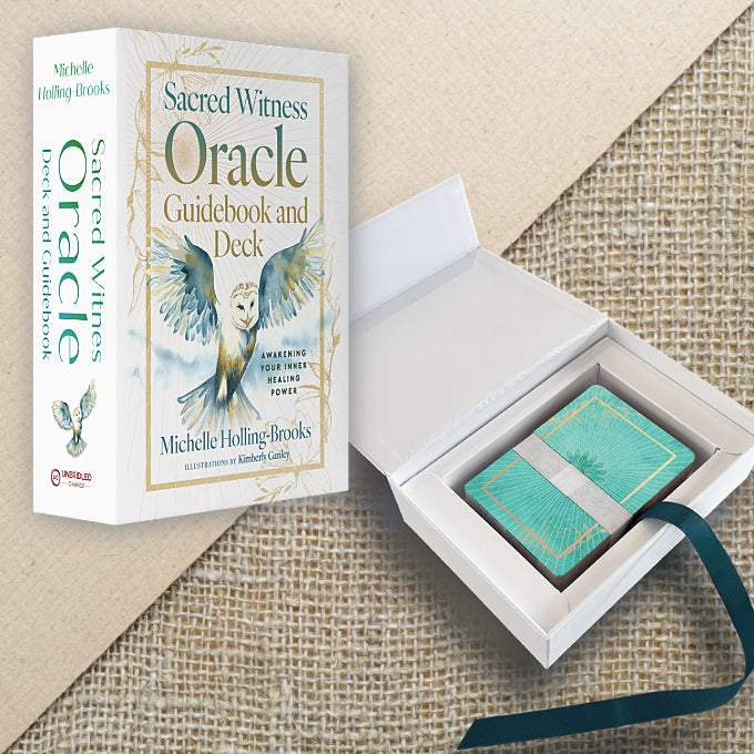 Deluxe Box Set: The Sacred Witness Oracle Guidebook and Deck